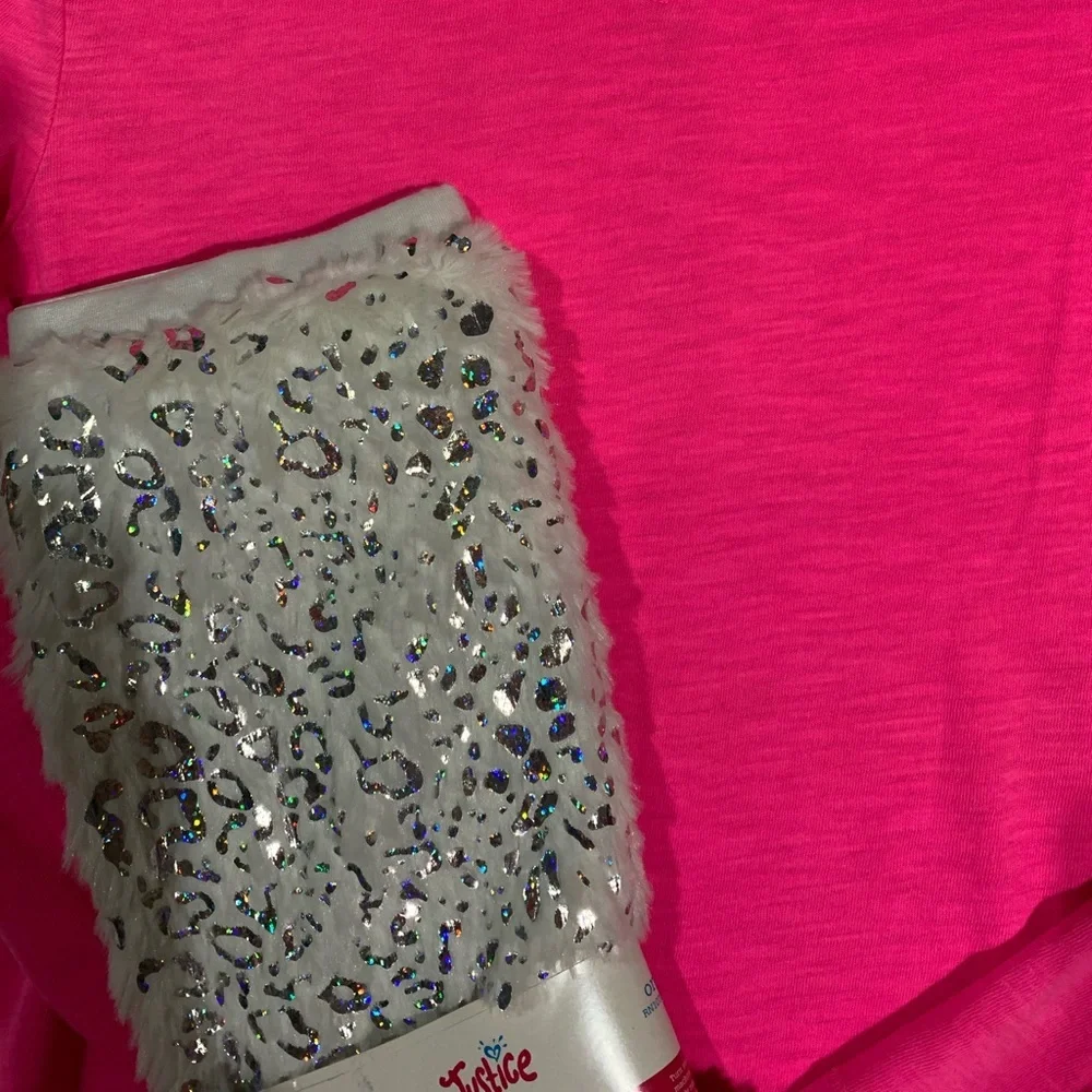 Justice Girls Bundle‎ Shirt and Leg warmers Sz 12